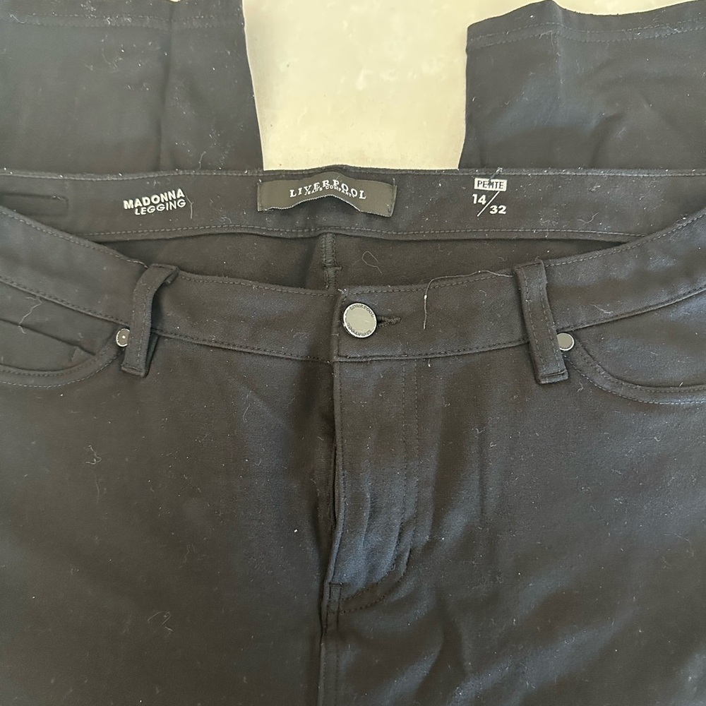 Liverpool Black Skinny Jeans Classic Style SUPER SOFT!